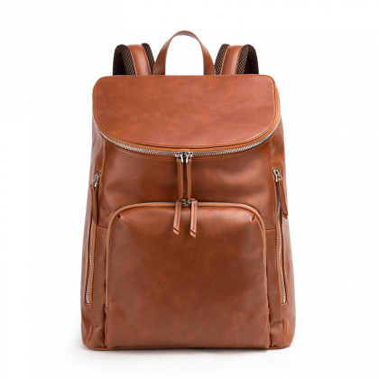 Custom Leather Backpack #BP0419