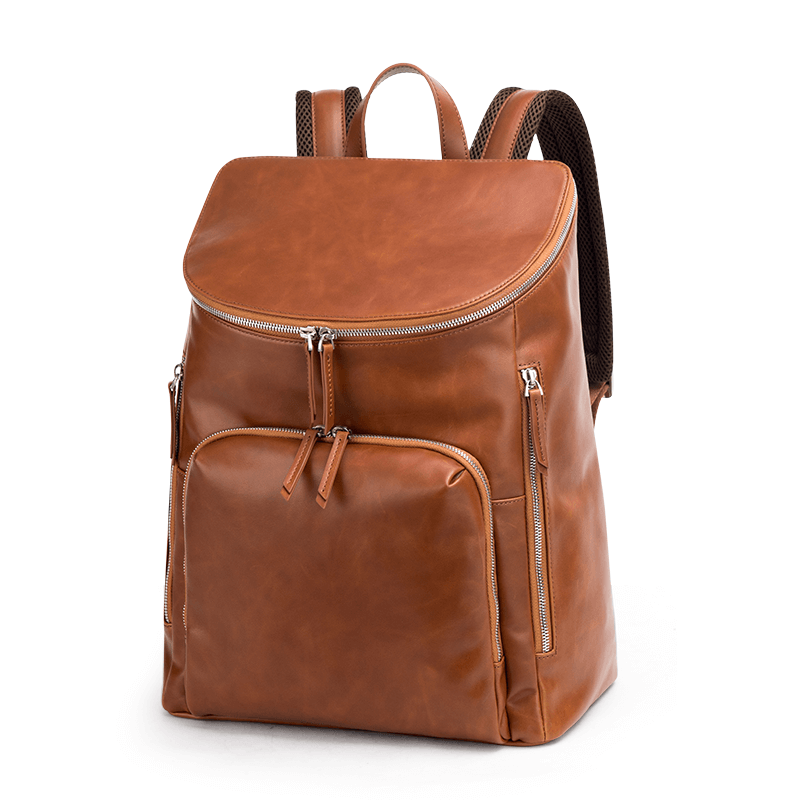 Custom Leather Backpack #BP0419