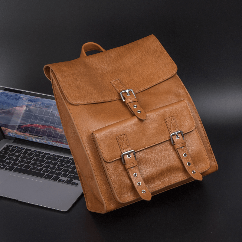 Custom Leather Backpack #BP0431