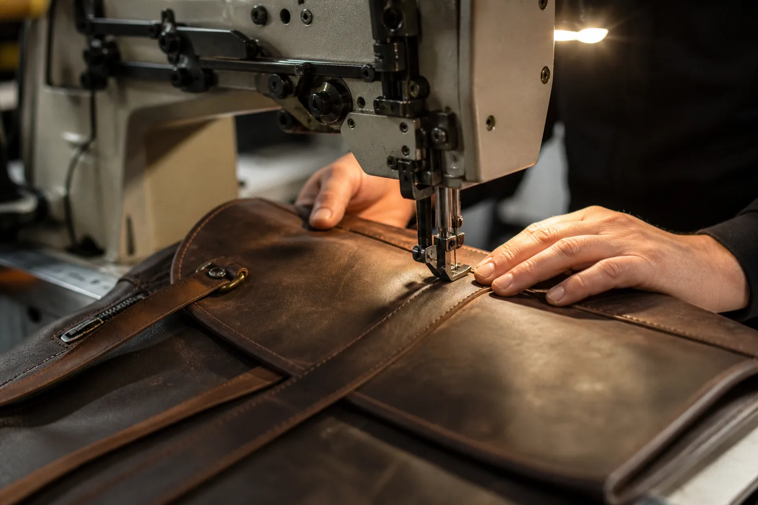 Sewing Leather Bags: Machines, Threads and Techniques